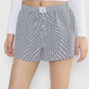 Aritzia, TNA - Dally Poplin Boxer Short Size